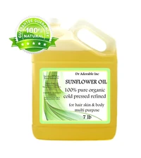 7 LB SUNFLOWER OIL HIGH OLEIC ORGANIC 