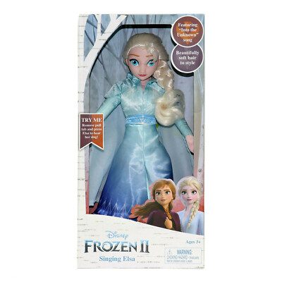 elsa doll soft toy