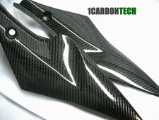 06 07  2006 2007 SUZUKI GSXR 600 750 CARBON FIBER LOWER TANK PANELS TRIMS
