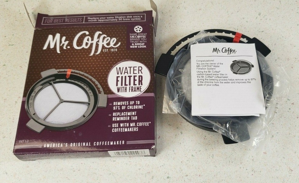 Cafetera Mr Coffee Filtro De Agua Coffee Wf10 Mr Coffee Cafetera