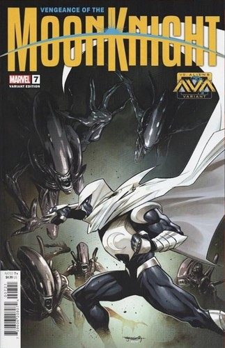 VENGEANCE OF MOON KNIGHT #7 SEGOVIA MARVEL VS ALIEN VAR MARVEL PRH