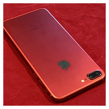 Apple iPhone 7 Plus -32GB 128GB- 4G Unlocked Att T-Mobile Jet Black/Red Good 4G