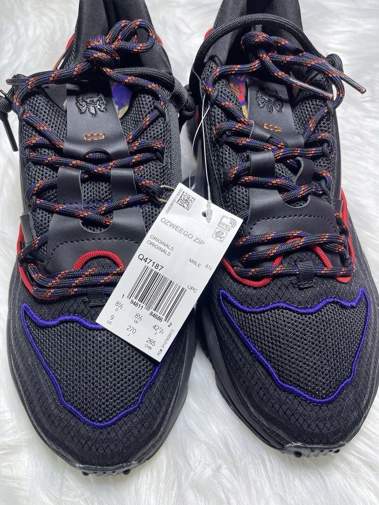 Rare Adidas Q47187 Ozweego Zip Chinese New Year 2021 Running Shoes Men Size US 9