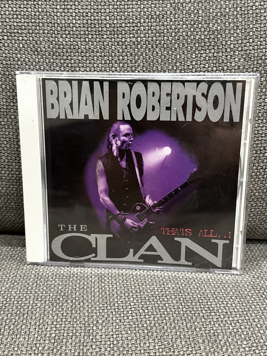 輸入盤貴重】Brian Robertson THE CLAN CD 【公式通販】