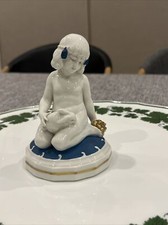 Katzhütte Hertwig&Co Porzellan Figur 11cm