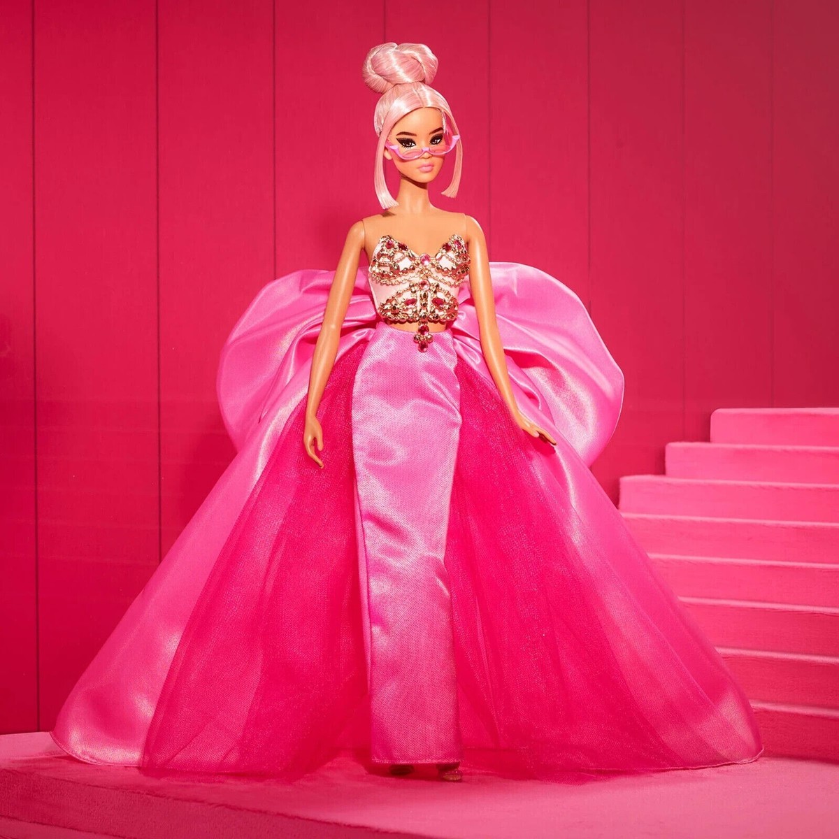 Signature Barbie Pink Collection Doll 5 #HJW86 IN HAND BRAND NEW