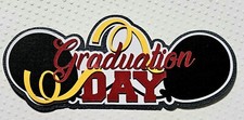 Graduation Day Title. Scrapbook, Card making Paper Piecing