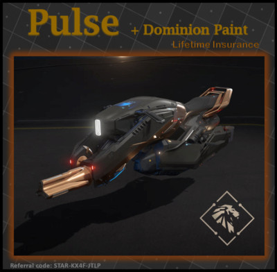 Star Citizen - Pulse plus Dominion Paint - Lifetime Insurance - Original Concept