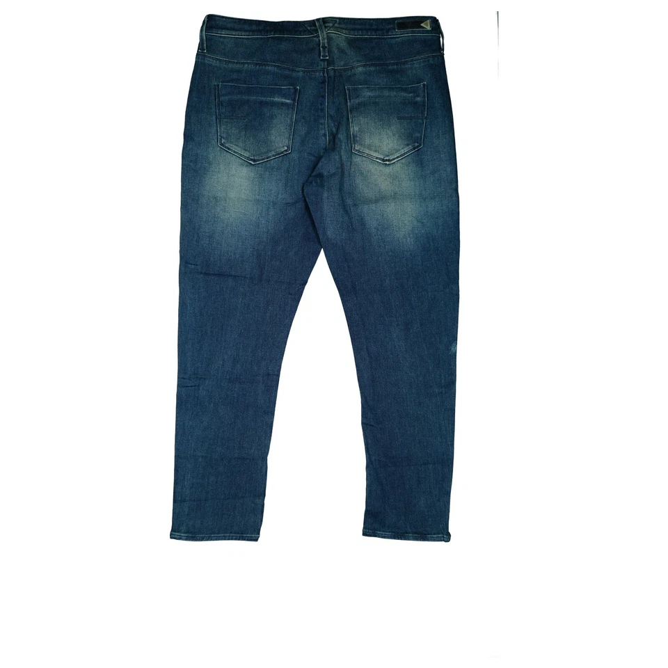 Meltin Pot Lauren Marta Jeans 7/8 Hose Carrot Fit stretch Slim W28 L26 blau NEU - Bild 3 von 4