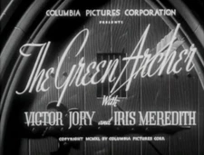 THE GREEN ARCHER (1940) Classic Cliffhanger Serial on 2 discs Victor Jory