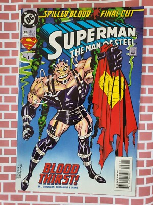 #29 Superman The Man of Steel - January 1994 - Spilled Blood Final Cut DC Comics