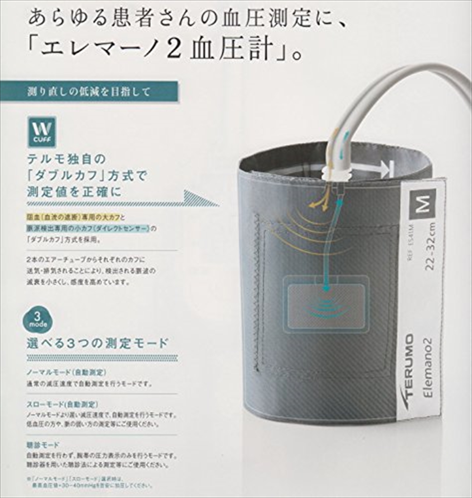 Elemano 2 ESH56D Terumo elektronische Blutdrucküberwachung