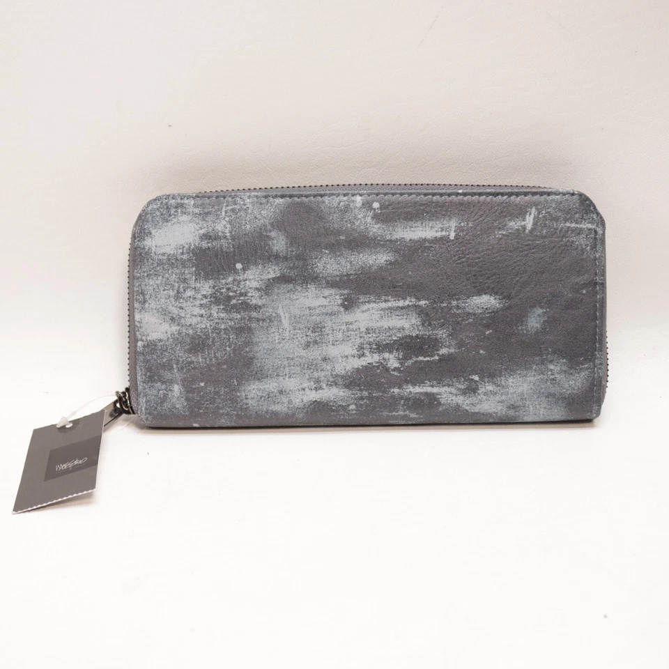 Mossimo Bolso sin asas Cartera Mujer Negro Mármol 2 Cremallera Alrededor Compartimentos Organizador Foto 2 de 4