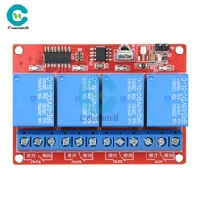 1/4 Channel 5V 12V Relay Switch Module Remote Controller Relay Driving Board