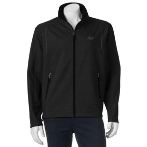 New-Balance-Coat-Men-039-s-Gray-Black-LT-XLT-2XLT-3XLT-Jacket-Softshell