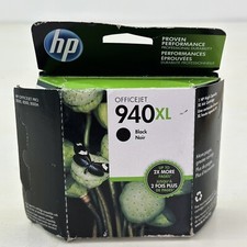 HP 940XL High Yield Black OfficeJet 8500 8000 8500A Sealed  Expired 06/2016
