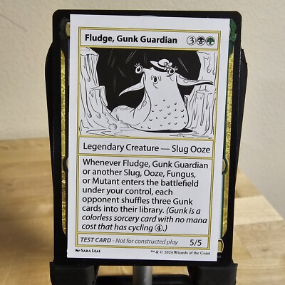 Fludge, Gunk Guardian Playtest - MB2 - NM - MTG Magic