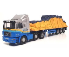 Corgi 1/50 Scale 76801 - MAN Artic Platform Trailer & Sheeted Load - Stiller