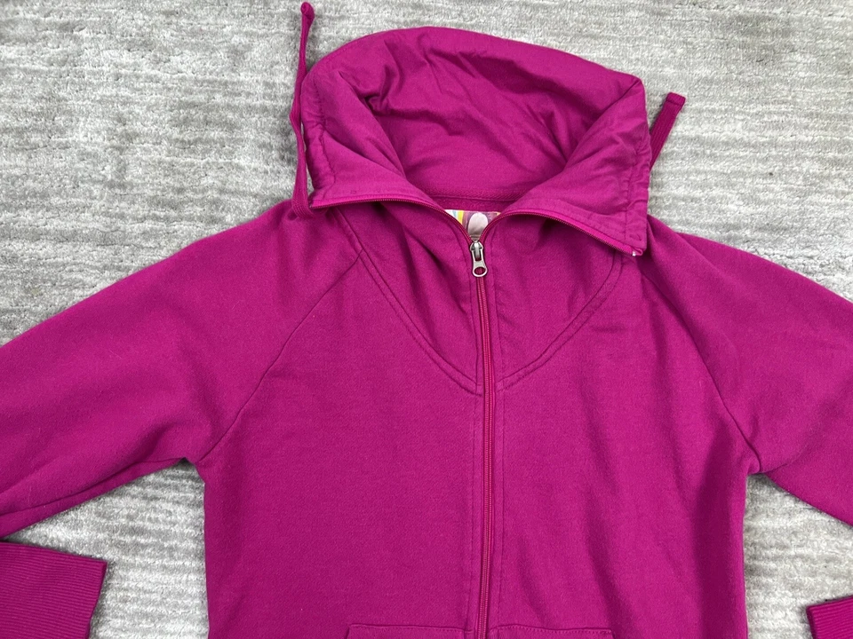 Sudadera con Capucha Vintage Ocean Pacific Niñas Junior Mediana 7-9 Rosa Cremallera Completa Foto 2 de 4