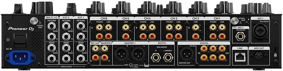 Pioneer DJ DJM-V10 6 Channel Professional DJ Mixer USB MIDI Connector Black - Image 4 of 4