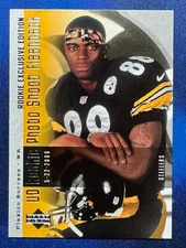 Plaxico Burress 2006 Upper Deck Rookie Photo Shoot Flashback #PSF-PB Steelers
