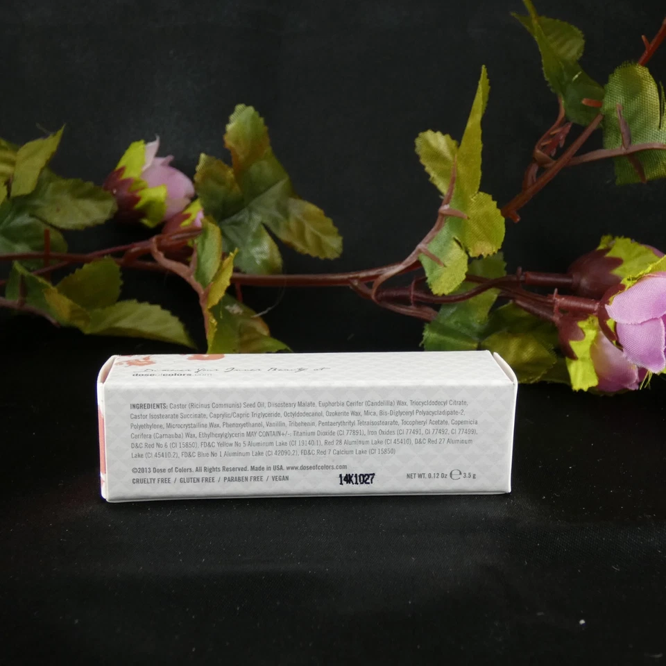 Dose Of Colors Classic Creamy Lipstick SORBET (2013) NIB - Image 4 of 4