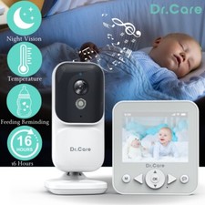Dr.Care 2.8"Digital Video Baby Monitor Portable Baby Camera HD Night Vision Vox