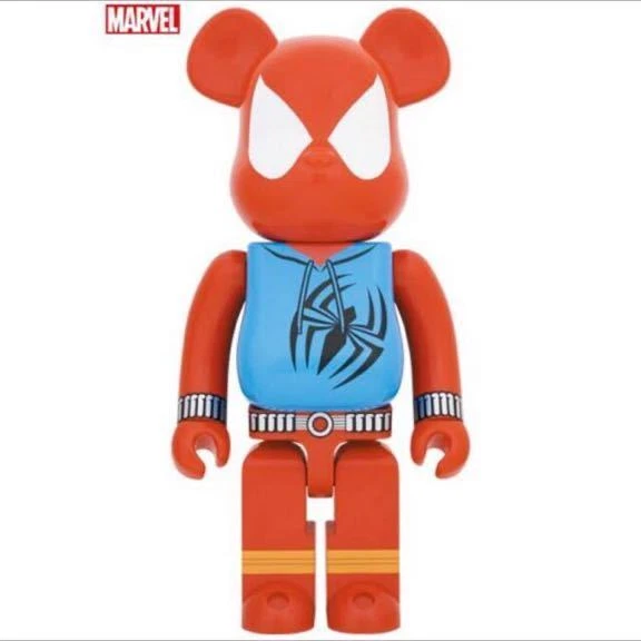 BE@RBRICK SPIDERMAN SCARLET SPIDER 1000% Bearbrick Medicom Toy Japan JP New