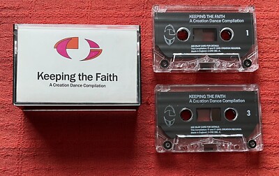 VARIOUS - CASSETTE TAPE X 2 - KEEPING THE FAITH (A CREATION DANCE COMPILATION)