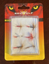 RED WOLF WET FLY FISHING ASSORTMENT 6 FLIES