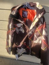 Oakley Brown & Orange Snowboard/ski Jacket Mens Medium