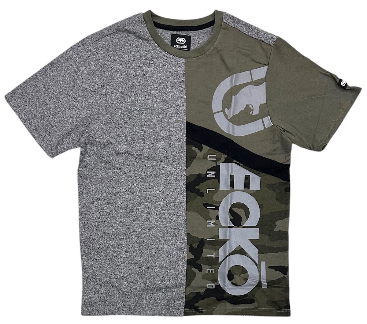 トップス ECKO UNLTD All Over Pattern Shirt Vintage Ecko Unltd. Rhino Snake All Over Print Graphic T