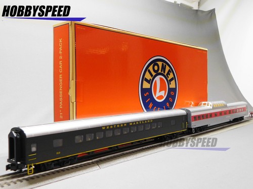 Lionel Western Maryland Scenic RR 21" Personenwagen 2er Pack Spur B O 2427060 NEU | Zustand: New