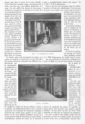 LA BOUCHERIE & LA CELLAR DE L'ASSISTANCE PUBLIQUE / ADP BY GEO. BONNERON 1898