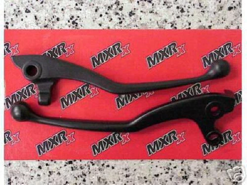 PALANCAS DE FRENO Y EMBRAGUE DELANTERAS YAMAHA FJ1200 FJ 1200 V-Max Vmax VMX NEGRO AZABACHE Foto 2 de 3