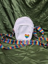 Ardene Together Pride Rainbow Crossbody Bag Small Purse Phone holder New Wo Tag