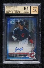 2017 Bowman Chrome Prospect Blue Refractor Francisco Mejia BGS 9.5 Auto 1n4o