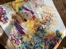 Square Satin Scarf Silk Feel Head Neck Wrap Solid Colorful Scarves Shawl 35"