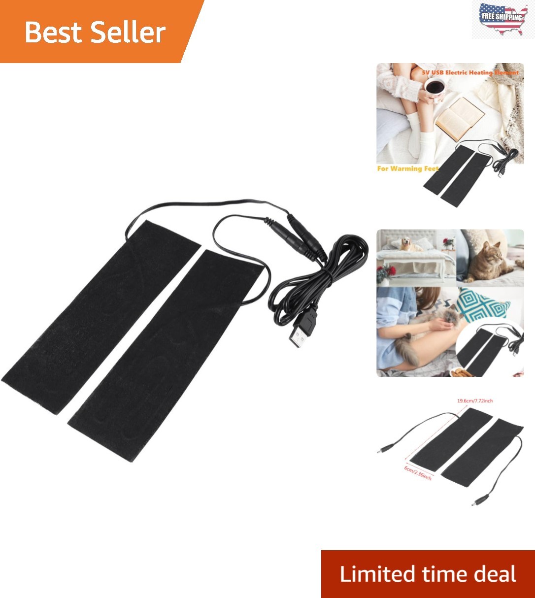 - Portable Electric Mat With 2 Settings For On-the-go Relief