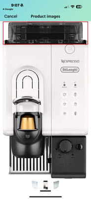 Delonghi Nespresso 7313236281 Tank, Water Lattissima Touch EN550