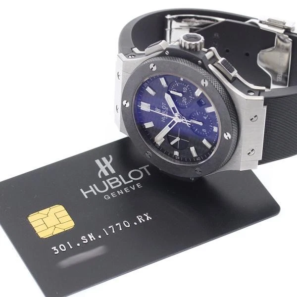 Hublot — Hublot Big Bang Steel 301.SM.1170.RX 48mm SS Black Dial Automatic Watch #C2210