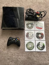 Xbox 360 Slim 250GB Console 6 Game Bundle - F...