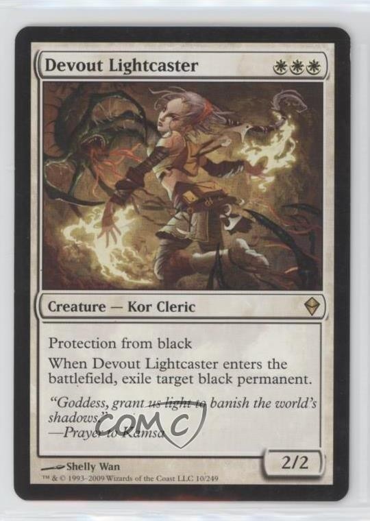 Devout Lightcaster Magic: Zendikar #10 2009