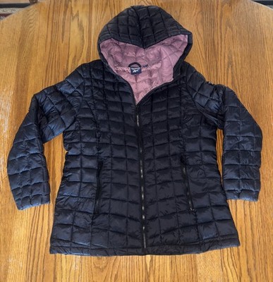 Reebok Women s Black Full Zip Puffer Jacket XL