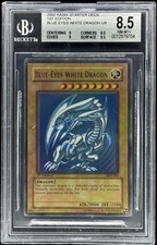 Konami Yu-Gi-Oh Blue-Eyes White Dragon SDK-001 1st Ed BGS 8.5 Ultra 2002
