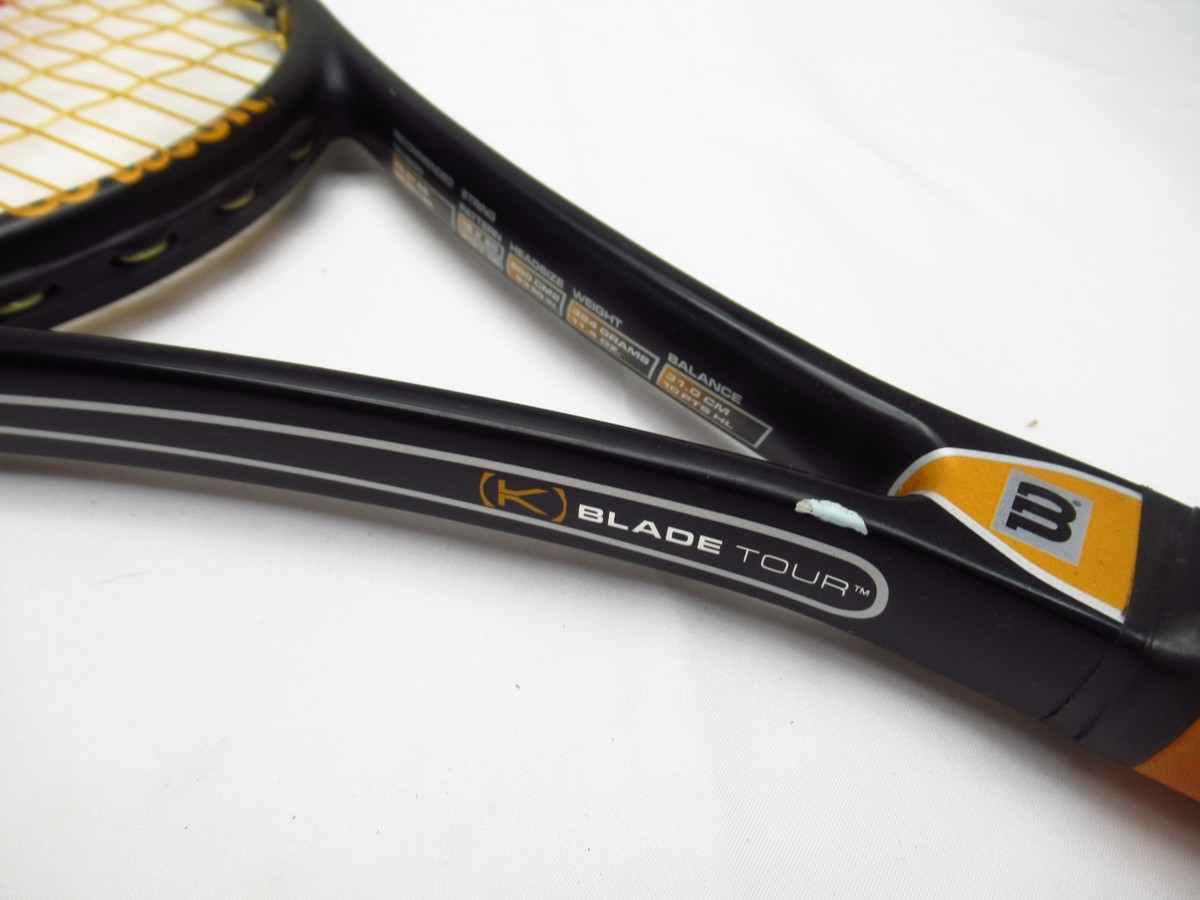 USED* WILSON KFACTOR K BLADE TOUR TENNIS RACQUET (4 3/8