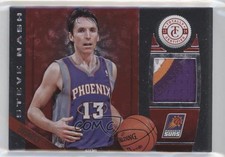 2013-14 Totally Certified Memorabilia Red Prime 1/25 Steve Nash #165 HOF 9w4