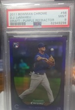 2011 Bowman Draft Picks & Prospects - Chrome D.J. LeMahieu #56 Purple Refractor
