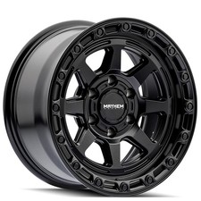 8306 Ridgeline Mayhem Wheels 20x9 Satin Black Off-road Rims 4pcs C3