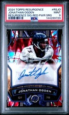 2024 TOPPS RESURGENCE RESURGENCE SIGNATURES #RSJO JONATHAN OGDEN 3/5 PSA 9